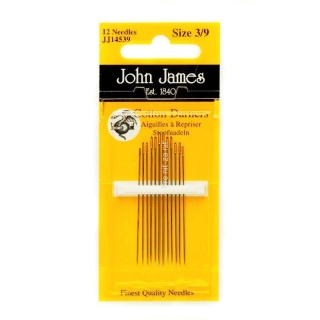 Ihly látacie Cotton Darners John James veľkosť 3-9